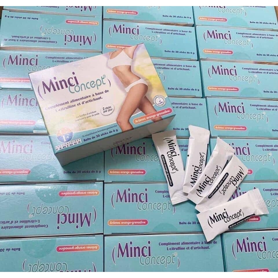 Trà Gỉam Mỡ Minci Concept Pháp 30 Gói