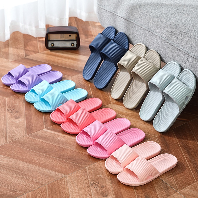 Dép Đi Trong Nhà Siêu Cute, Dép Lê Nam Nữ Chống Trơn Trượt, Siêu Nhẹ, Êm Chân Không Bong Tróc Đi Nhà Tắm Văn Phòng 2067