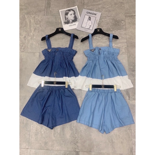 Set áo hai dây bò