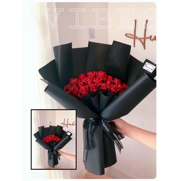 Bó hoa sáp thơm Hàn Quốc