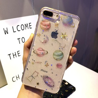 Ốp iphone galaxy nhũ - case iphone 6/6s, 6/6splus, 7/8, 7/8plus, x, xs