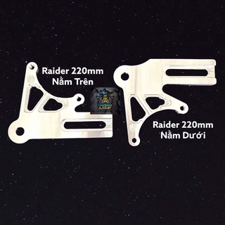 Pat sau cnc heo 2pis brembo , frando , adelin quay ngược dĩa thắng 220mm cho satria fi , raider fi