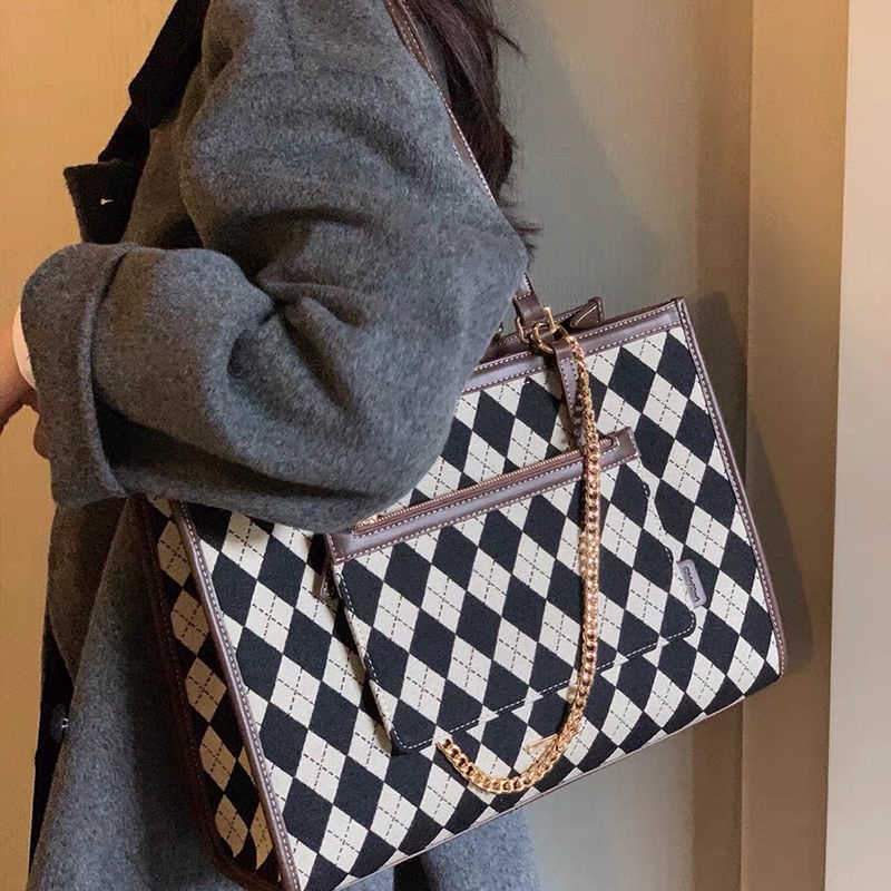 Túi Xách tote Vải canvas Cỡ Lớn 2022 Thời Trang Mùa Xuân Mới Cao Cấp Cho Nữ
