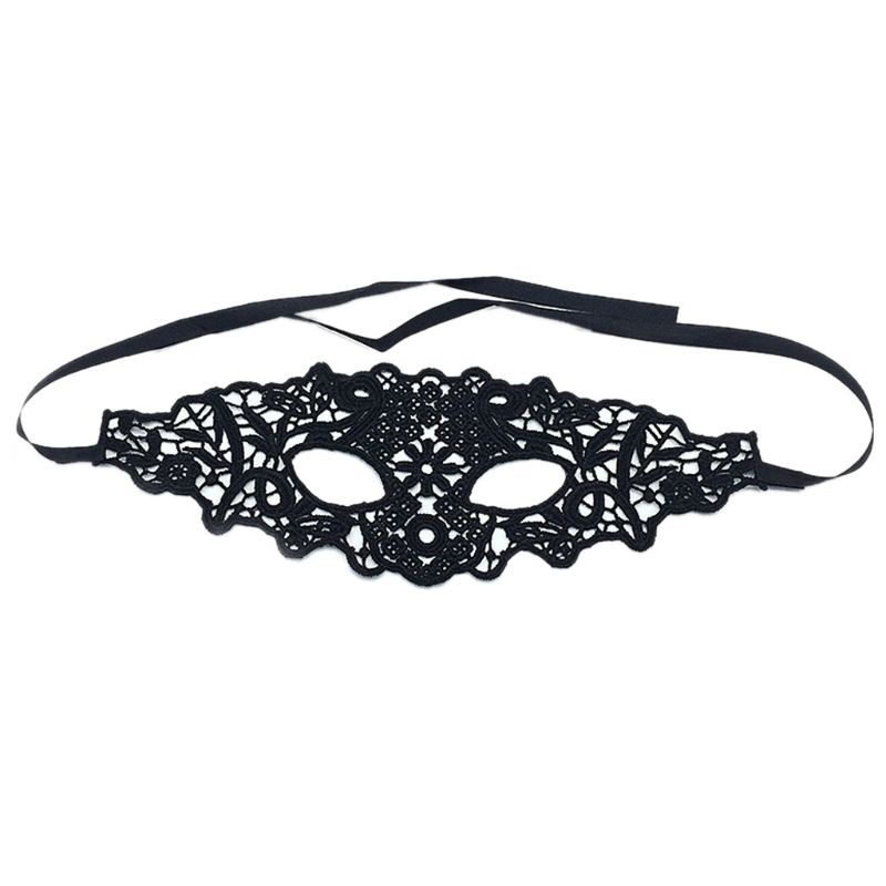 Mặt nạ ren hóa trang phong cách Gothic quyến rũ cho nữ