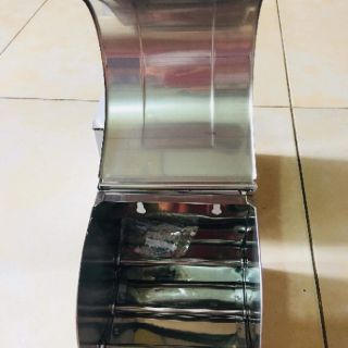 Lô đựng giấy vệ sinh, hộp giấy vệ sinh cao cấp INOX 304
