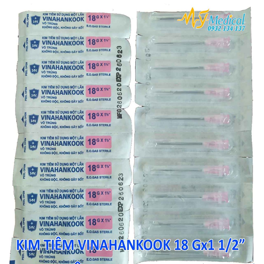 Kim tiêm 18, 23, 25 Vinahankook