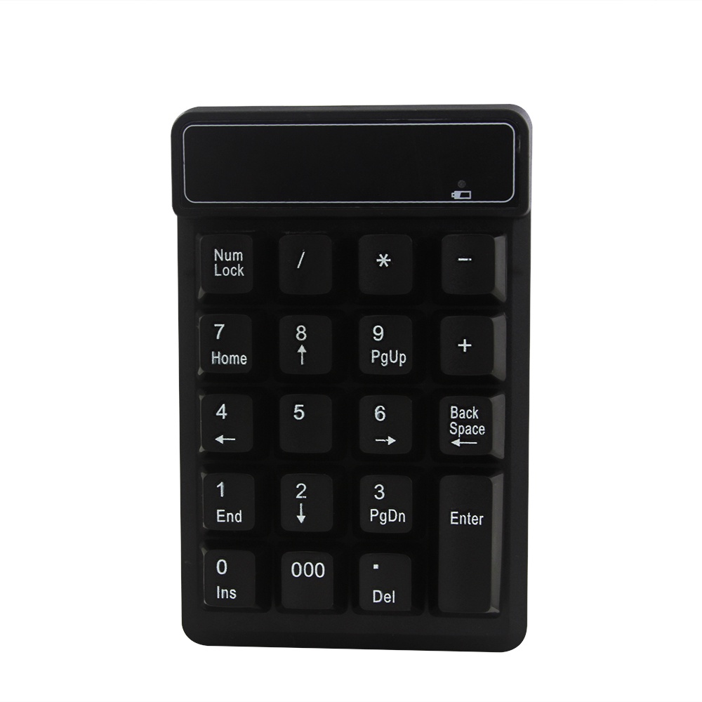 Bàn Phím Số Không Dây 2.4G 19 Phím Chống Nước Kết Nối USB