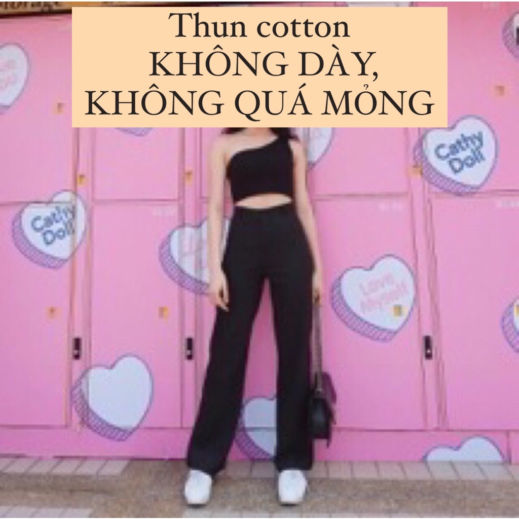 Áo croptop lệch vai-AC038