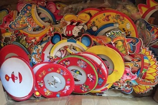 Combo 50/100 cái Lồng Đèn Trung Thu Giấy Xếp Các Loại Nhiều Size Đa Dạng Mẫu Đẹp Giá Rẻ