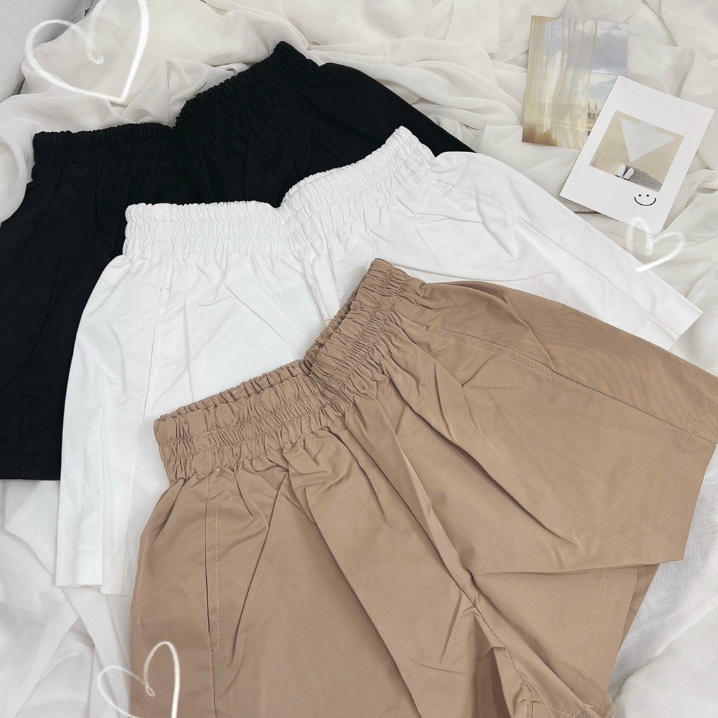 QUẦN SHORT THUN TRƠN BASIC NHIỀU MẪU