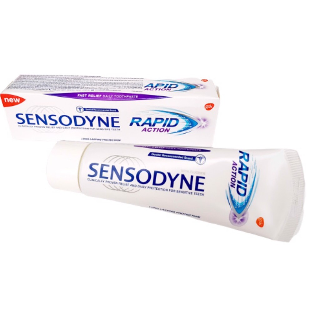 Kem đánh răng KĐR Sensodyne 100g Cool Gel/ Gentle Whitening/ Repair Protect/ Rapid Action/ Fresh Mint/ Multi Care