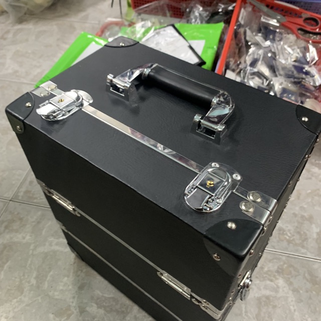 Thùng đựng đồ nail 2 tầng tách rời chuyên nghiệp