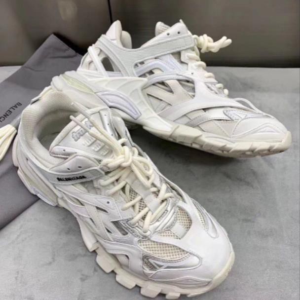𝐓Ế𝐓🌺 NEW CH Giày HOT (SẴN) GIÀY BALENCIAGA TRACK 2.0 FULL TRẮNG 2020 2020 ⛳ new " ˇ P : _ P:{