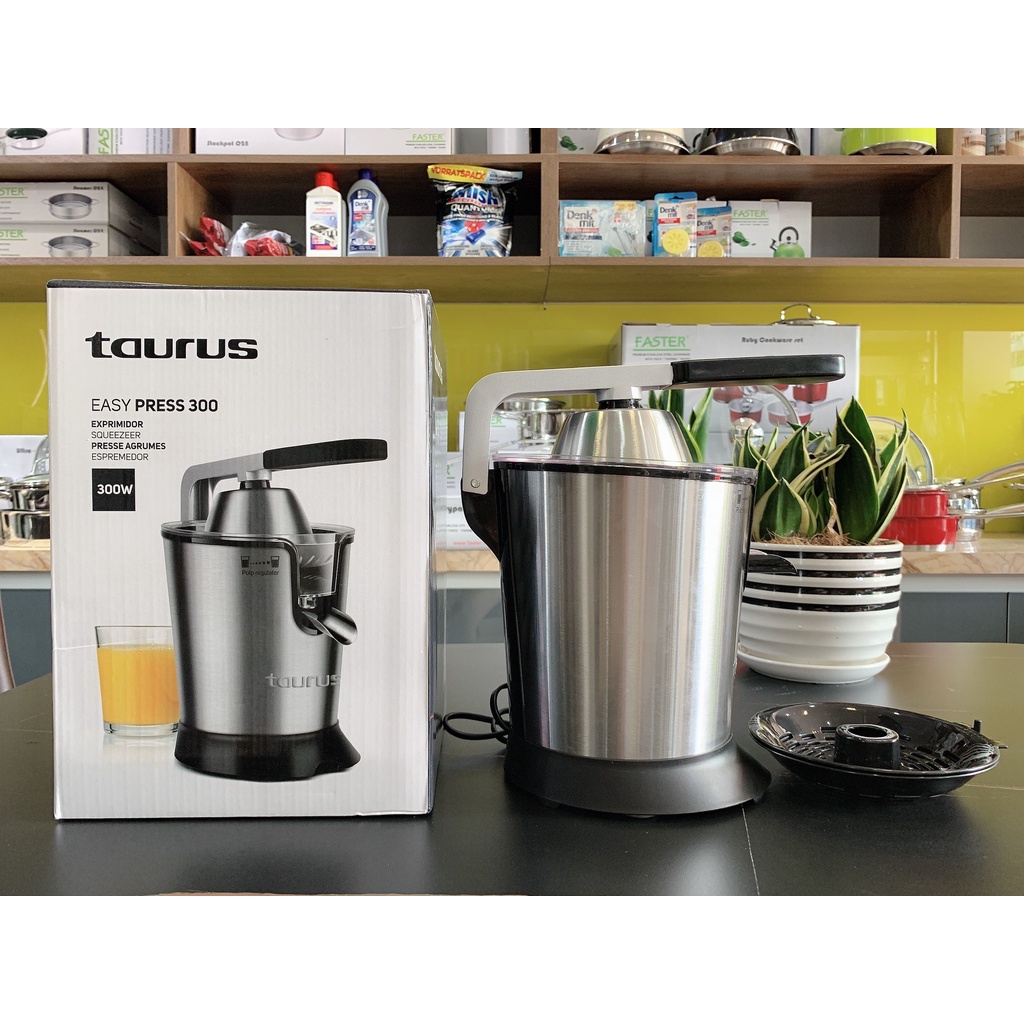 Máy vắt cam có tay ép Taurus Easy Press 300W Hàng nhập khẩu Đức chính hãng