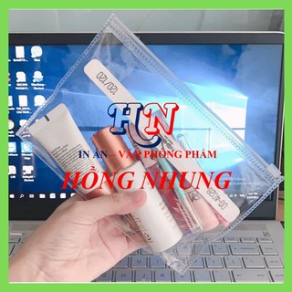 Túi Zip Đựng Đồ Trong Suốt, Nhựa Dẻo PE, Bền, Chắc Chắn, Khóa Kéo Bền, Đẹp