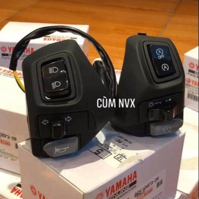 Cặp cùm công tắc nvx cho xe ex,nouvo,jupiter, luvias...