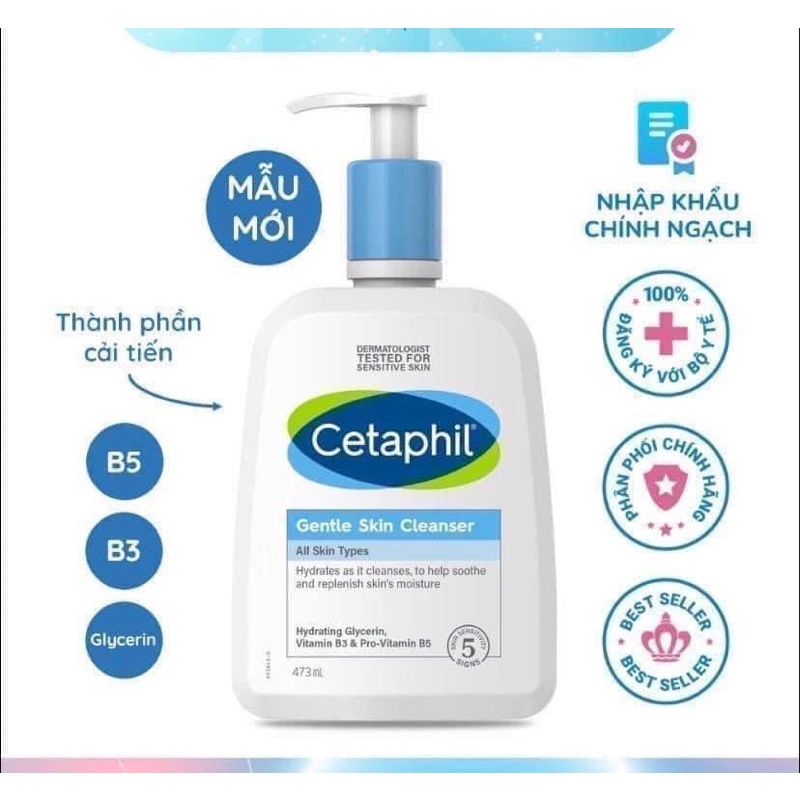 Sữa Rửa Mặt Cho Mọi Loại Da Cetaphil Gentle Skin Cleanser