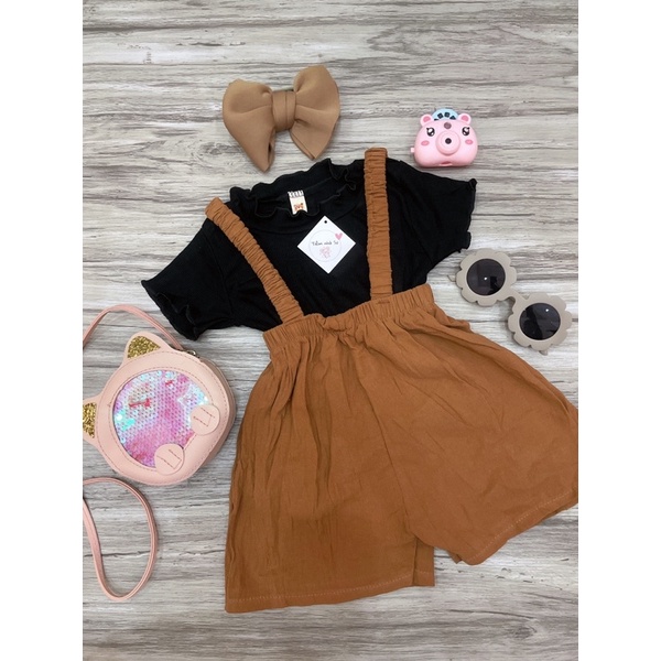 Bộ quần áo bé gái style Hàn xẻng hot hit độc và lạ cho bé gái (06-17kg) - Tiệm Nhà Su