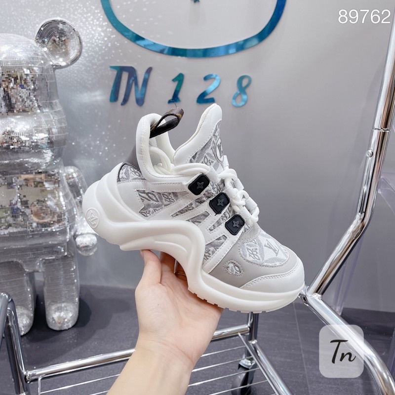 giày thể thao lv đế cong, sneaker lv super fullbox