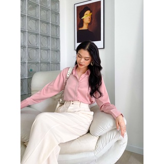 TINFOUR - ÁO SOMI LỤA JAMES SHIRT SM66