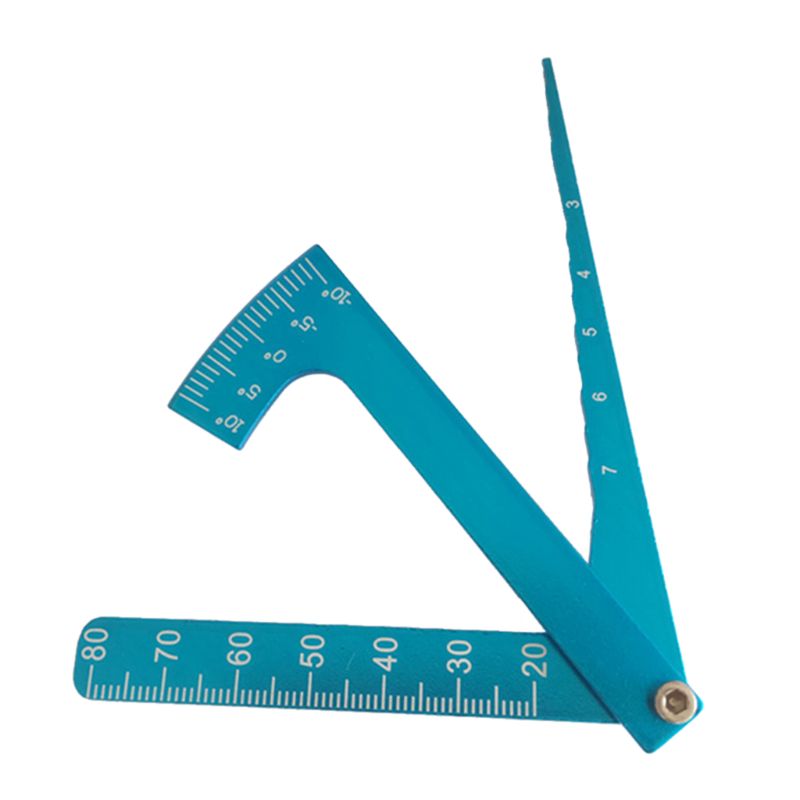 Thiết lập khung công cụ Hệ thống treo Bánh xe Camber Máy đo chiều cao đi xe cho ô tô RC 1/8 1/10