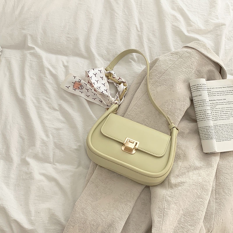 ENVIROSAX Túi đeo chéo nữ đeo chéo phối viền khoá tròn màu