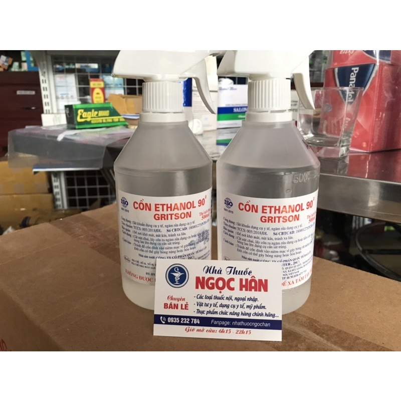 CỒN SÁT KHUẨN ETHANOL