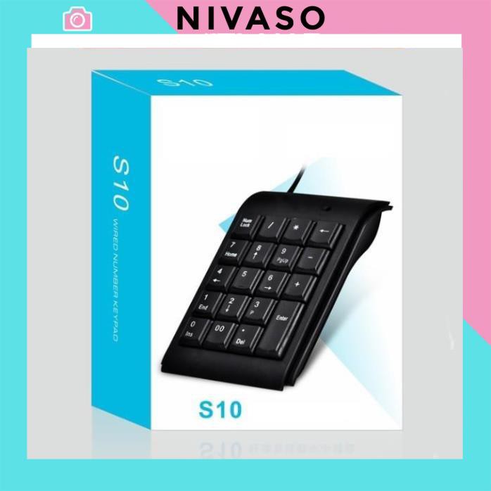 Bàn phím số rời Numpad mẫu 1 NIVASO