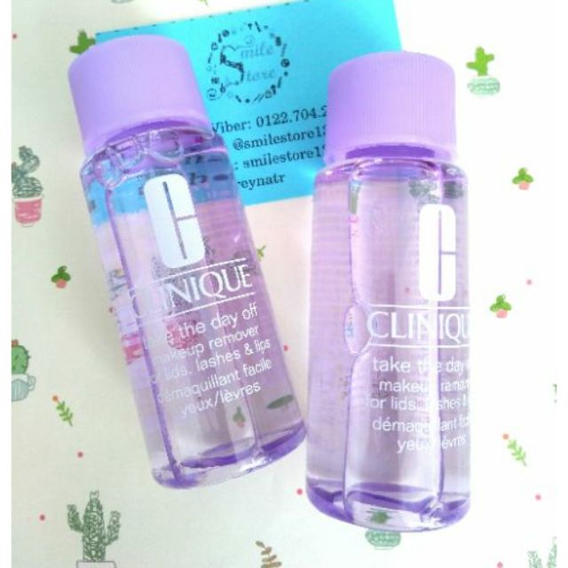 Tẩy trang mắt, môi Clinique Take the Day Off 50ml
