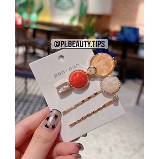 [Hàng Sẵn] Set kẹp đính đá cute dê  thương cho chị em, kẹp cho bé
