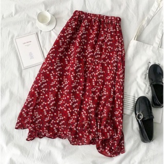 [ORDER] CHÂN VÁY HOA NHÍ 2 LỚP NỮ TÍNH