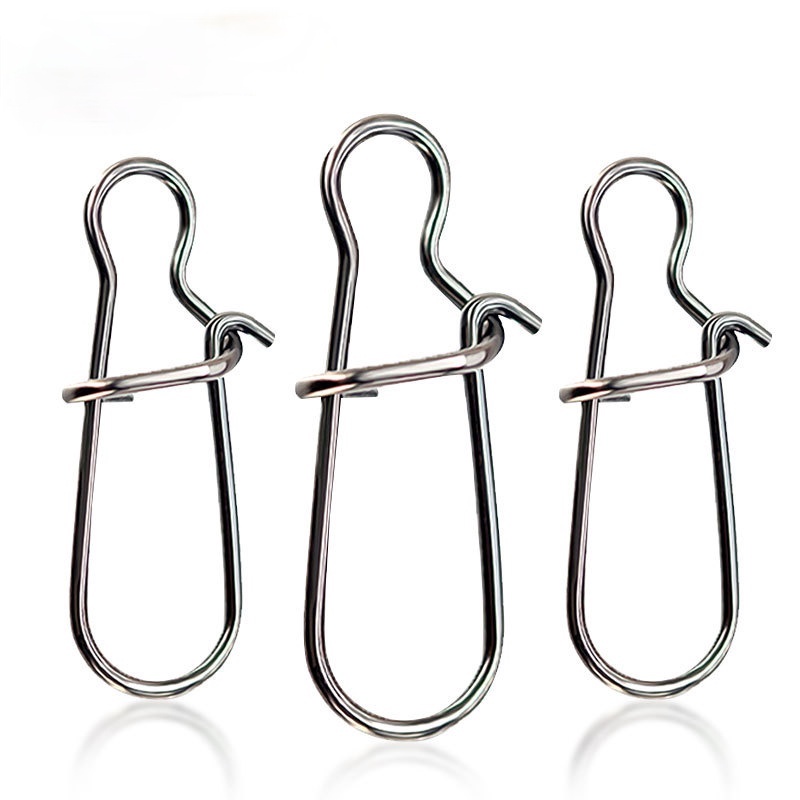 Bộ 50 Khoen Khóa Câu Cá Bằng Thép Không Gỉ