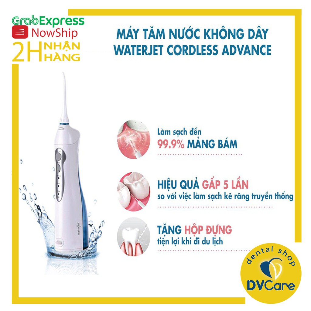 Máy tăm nước cầm tay không dây Waterjet Cordless Advanced [dvcareshop]