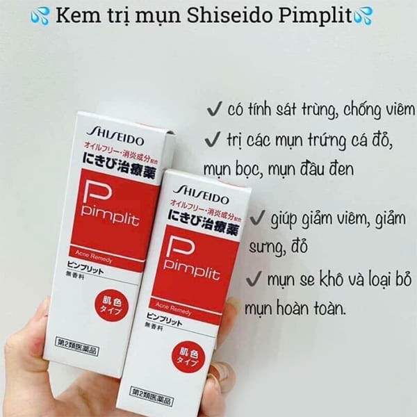 Kem ngăn ngừa mụn Pimplit chuyên cho mụn bọc mụn sưng