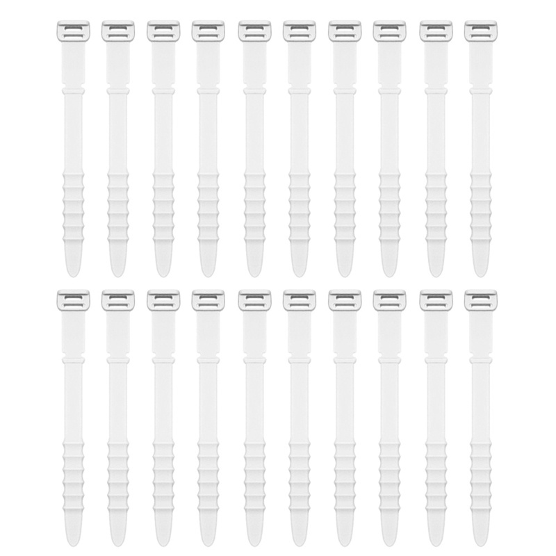 Bộ 20 Dây Quấn Dây Cáp Bằng Silicone Tiện Dụng