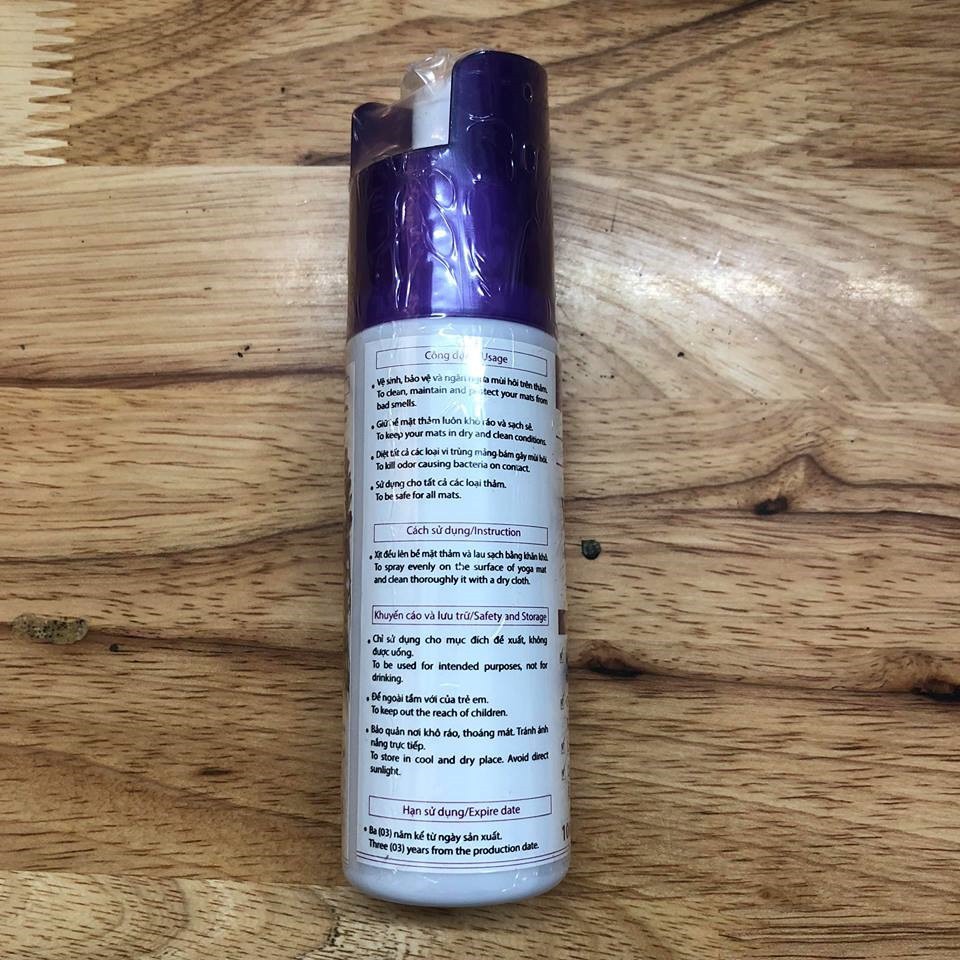 Nước vệ sinh thảm khăn Yoga Mat Cleaner