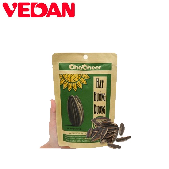 Hạt Hướng Dương Nguyên Vị Chacheer Vedan Túi 75gr