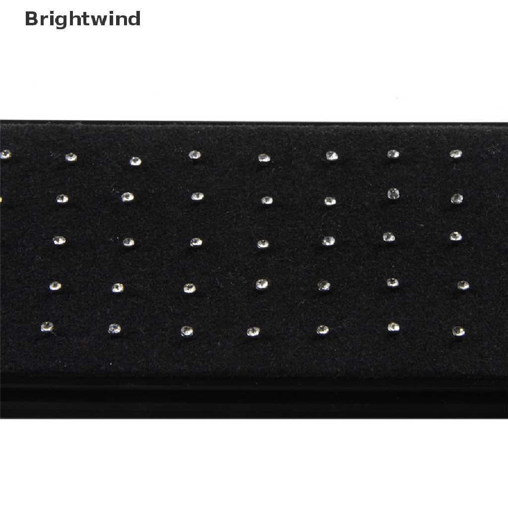 [Brightwind] 60x Crystal Rhinestone Stainless Steel Nose Ring Body Piercing Bone Stud Jewelry Hot Sell