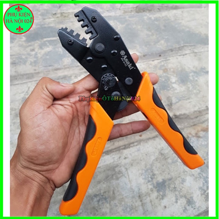 Kìm Bấm Cos Asaki AK-9122 Đầu Cos 0.15-6mm2