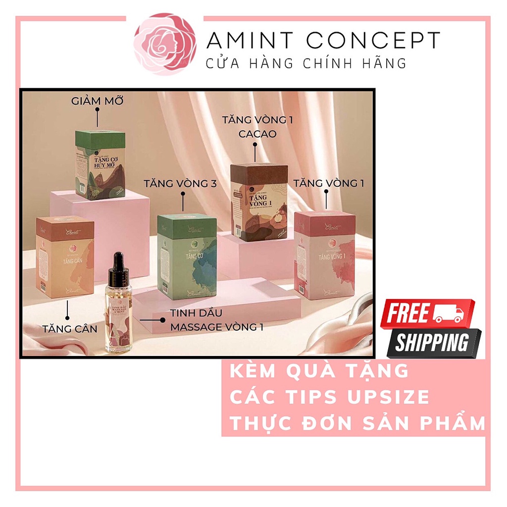 NGŨ CỐC AMINT CHÍNH HÃNG - kèm quà + các tips upsize + thực đơn sản phẩm