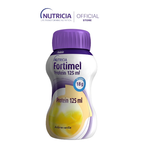 Lốc 4 chai Sữa nước Fortimel Protein 125ml (2.4kcal/ml) hương vani