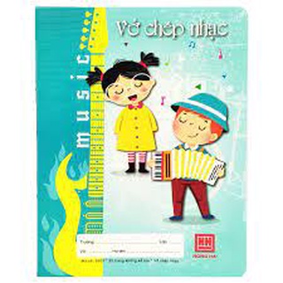 Vở chép nhạc hồng hà 0503