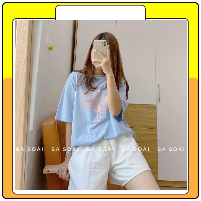 Quần sooc da cá , short đùi nữ basic ống rộng vải thun cạp cao năng động cá tính Queenshop