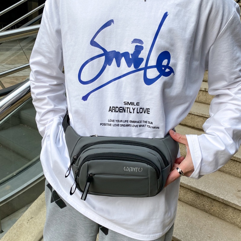 Túi đeo chéo sức chứa lớn đa năng thời trang cho nam