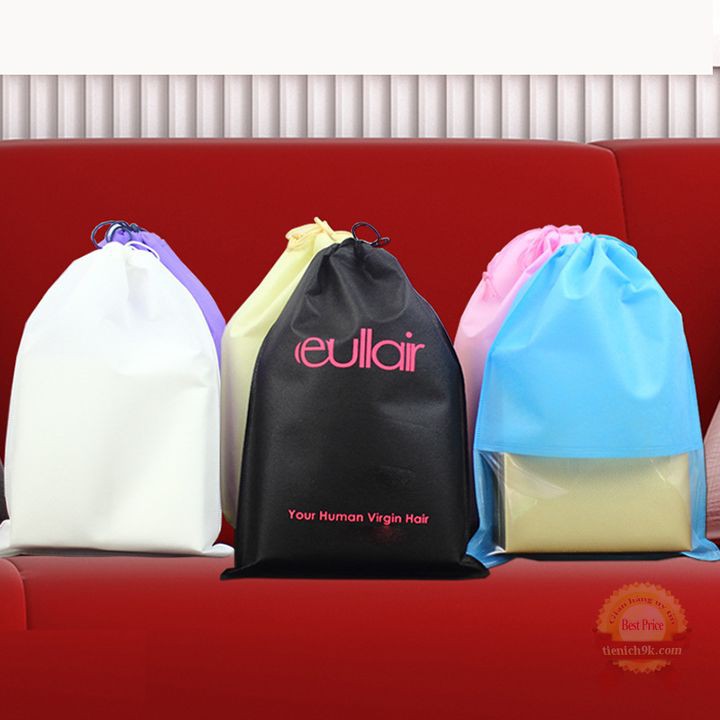 Túi dây rút vải không dệt đựng đồ đa năng Nhiều Màu để giày dép mỹ phẩm quần áo