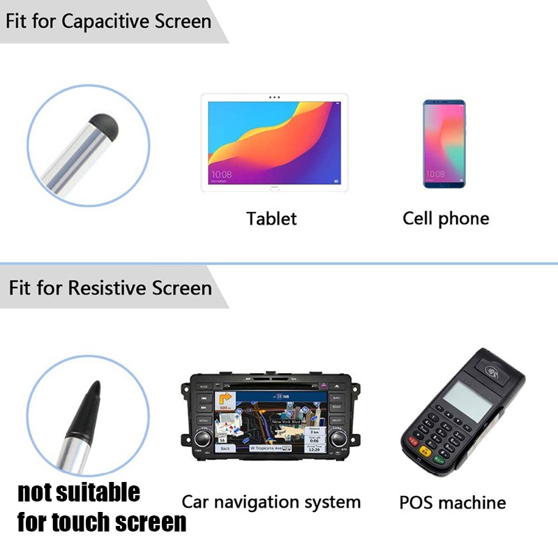Bút Cảm Ứng Điện Dung Điện Trở FONKEN Dành Cho Điện Thoại Di Động iPhone Samsung Xiaomi/Máy Tính Bảng/Sách Điện Tử