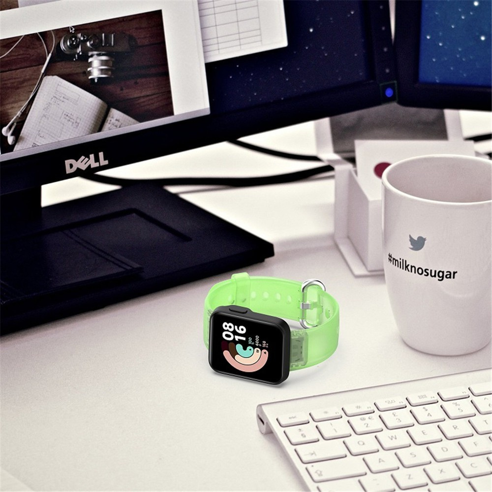 Dây đeo Silicon trong suốt thoáng khí cho đồng hồ thông minh Xiaomi Mi Watch Lite / Redmi Watch
