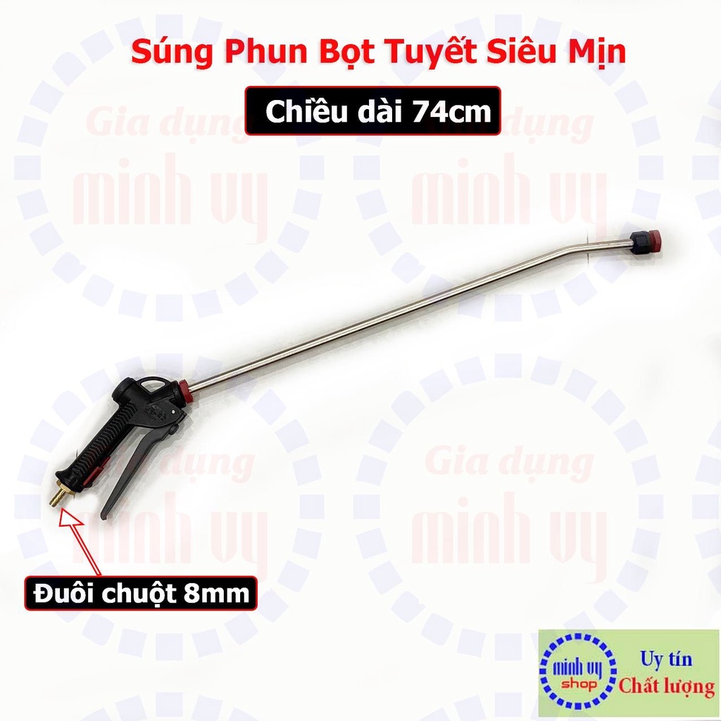 Sung Phun Bọt Tuyết Siêu Mịn Loại Dài 35cm/74cm