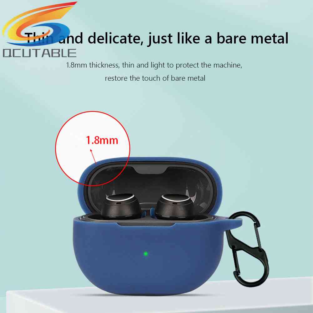 Vỏ Bảo Vệ Hộp Sạc Tai Nghe Không Dây Bằng Silicone Cho SoundPEATS Mini Pro Ốp