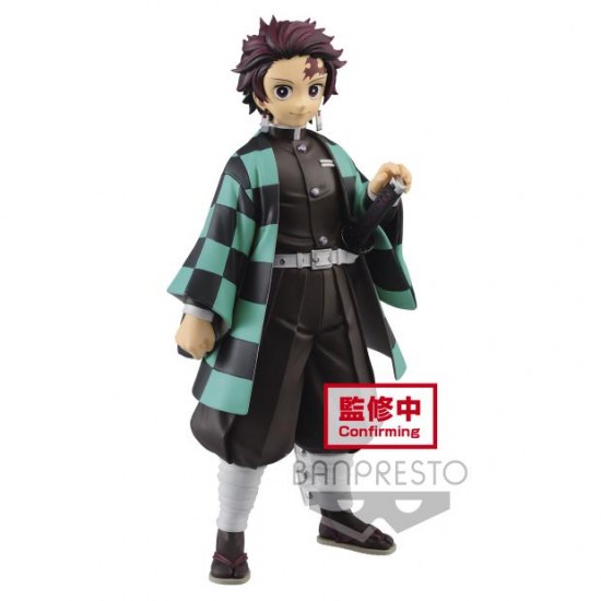 [BANDAI] Mô hình tĩnh chính hãng Nhật Bản TANJIRO KAMADO (Dòng Grandista) - Kimetsu no Yaiba nguyên khối